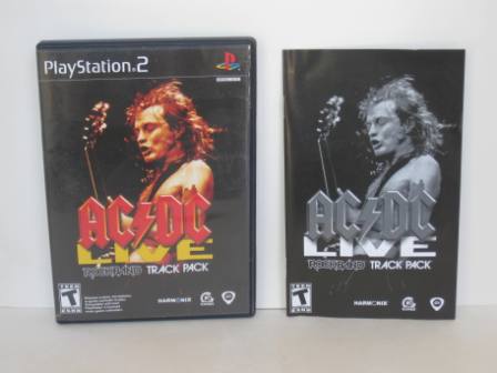 AC/DC Live: Rock Band Track Pack (CASE & MANUAL ONLY) - PS2